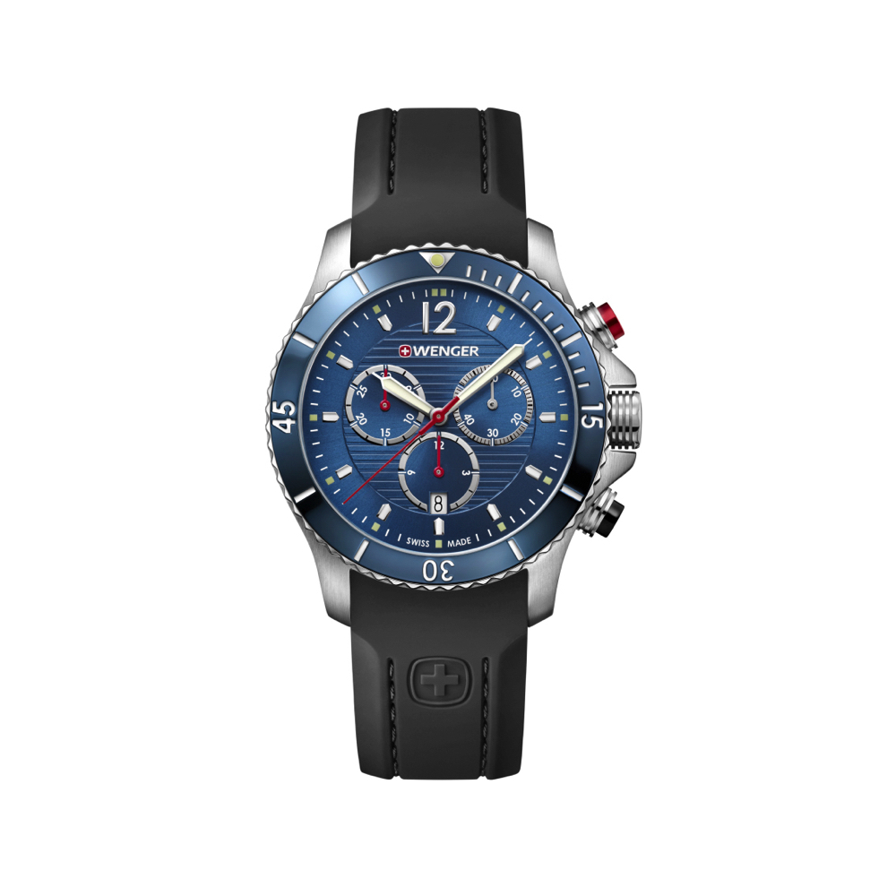 Combo Relógio Masculino Wenger Seaforce Chrono