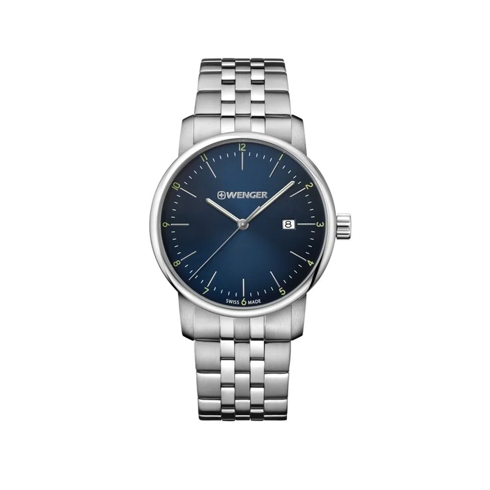 RELÓGIO  WENGER URBAN CLASSIC BR PULS AÇO 
