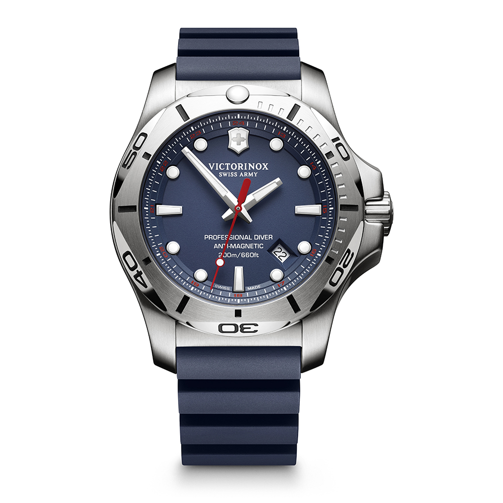 RELÓGIO VSA INOX DIVER AZ PUL BORR AZ 