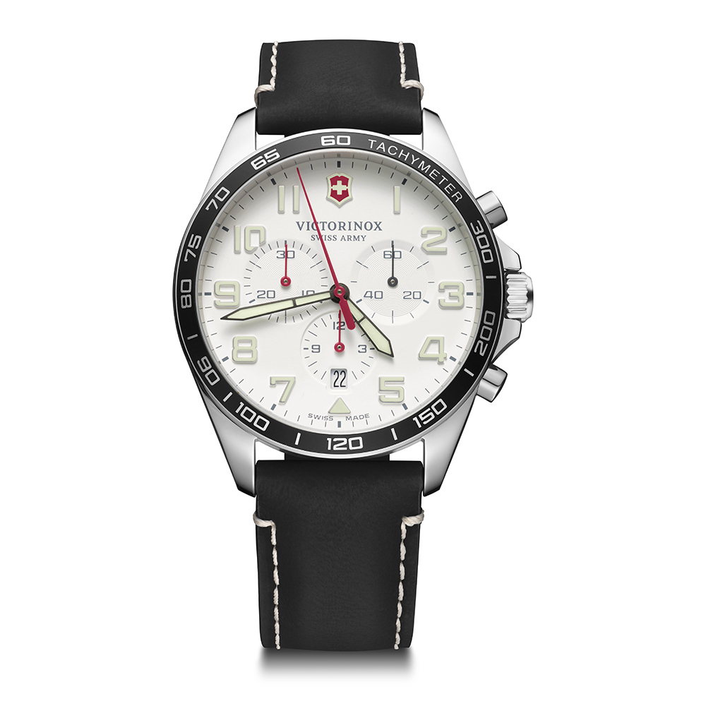 RELÓGIO  VSA FIELDFORCE 42MM CRONO COURO PR